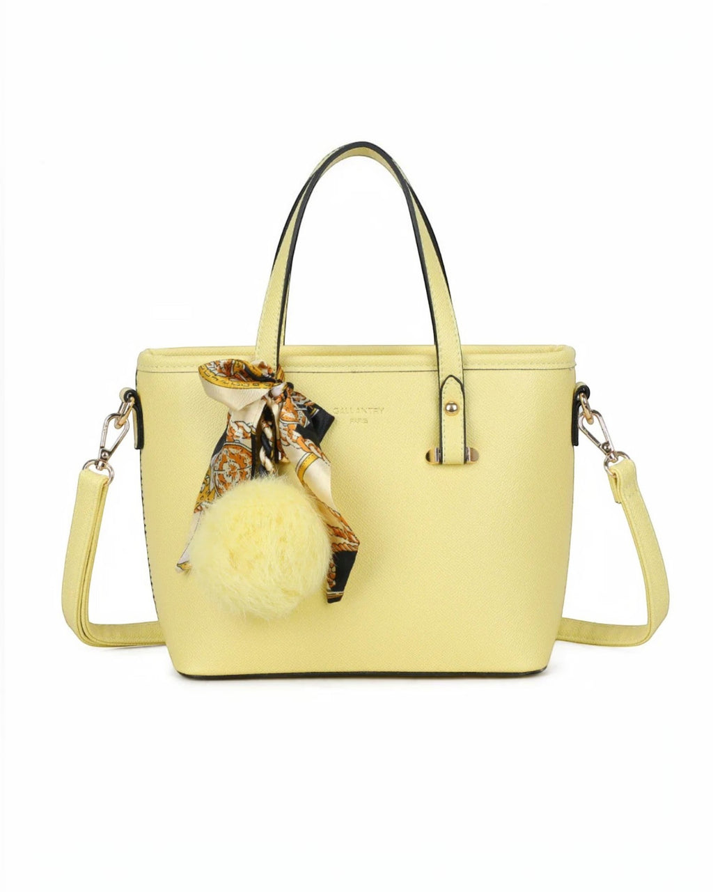 Sac fourre-tout élégant pour femmes avec pompon