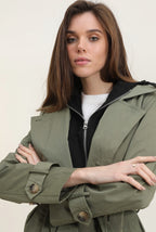 Trench Long Capuche ATTRAIT PARIS