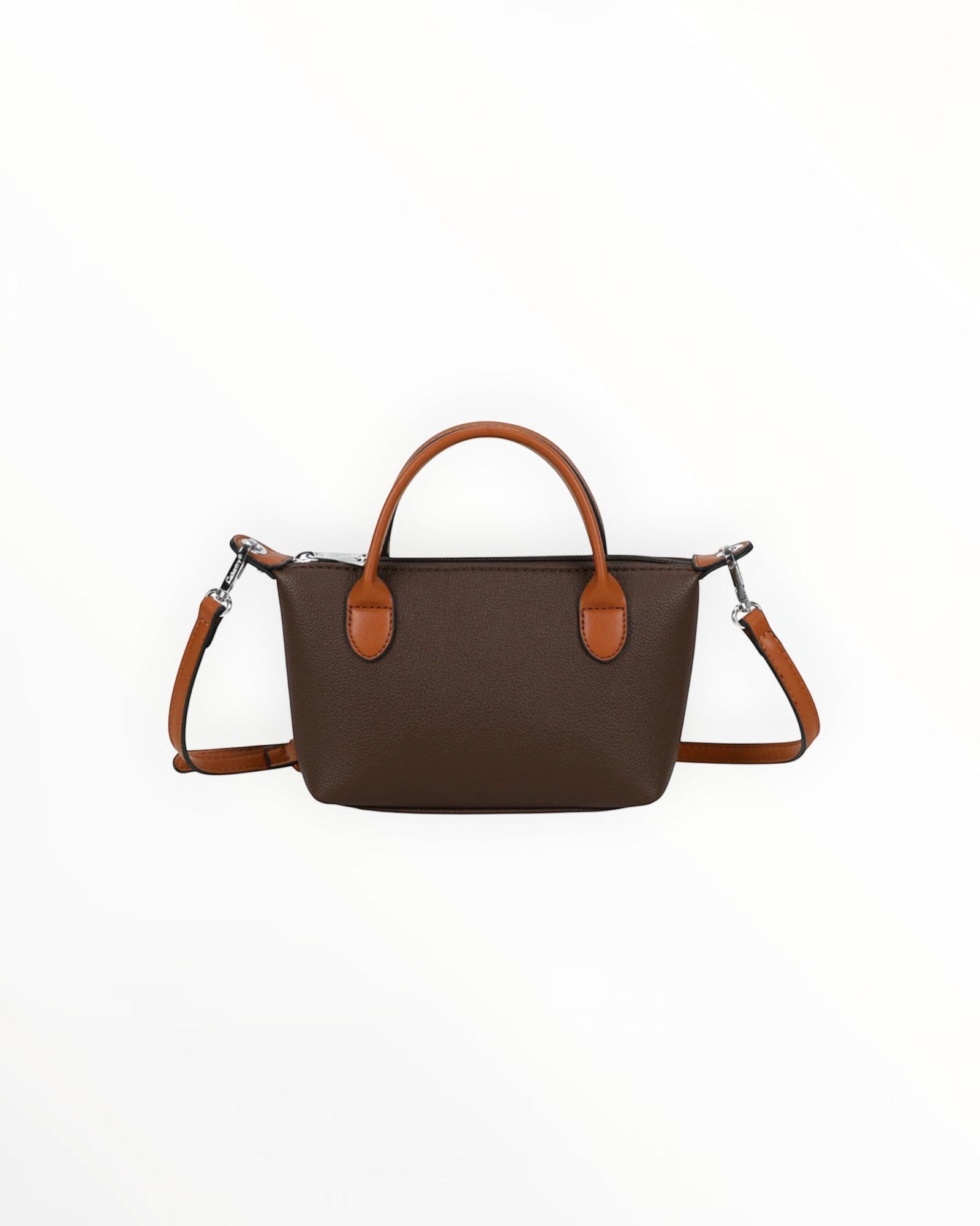 Sac à main bandoulière en cuir texturé pour femme