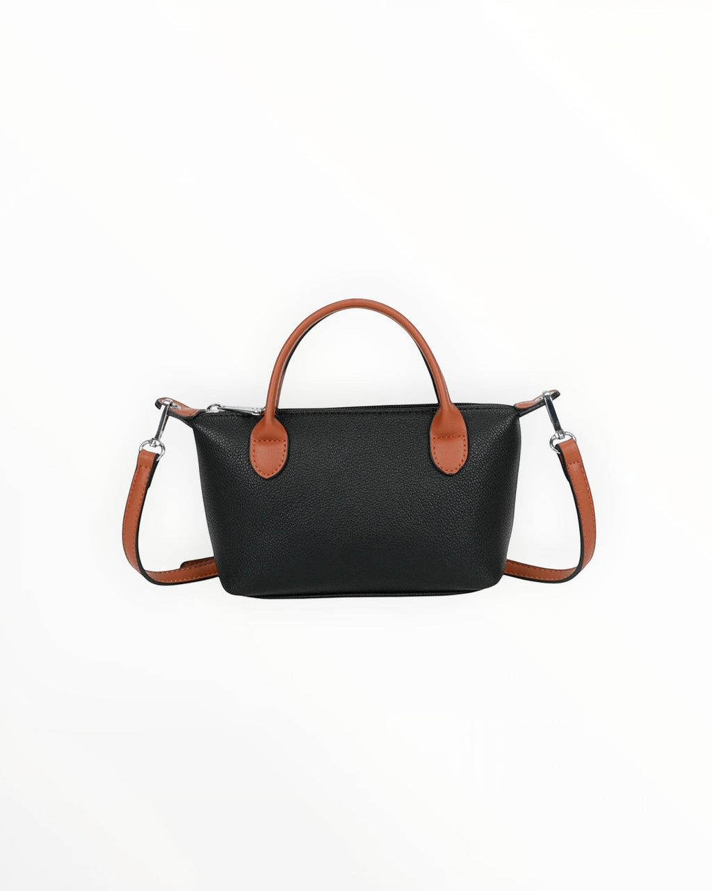 Sac à main bandoulière en cuir texturé pour femme