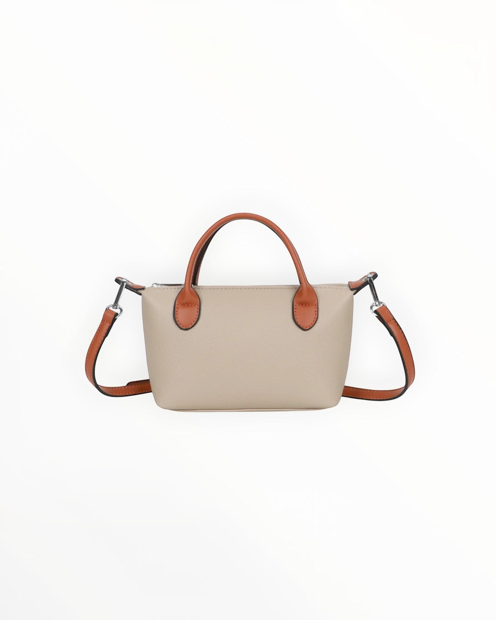 Sac à main bandoulière en cuir texturé pour femme