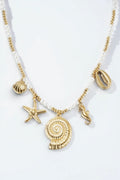 Collier acier inoxydable chaîne maille ÉLINE L'ATELIER