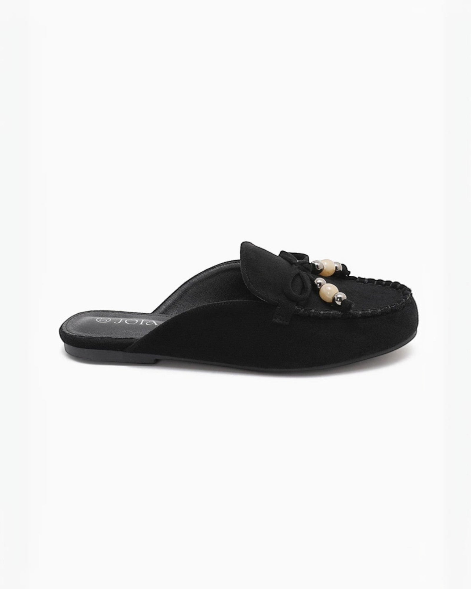 Mules Mocassins à Nœud Papillon et Perles JOIA PARIS