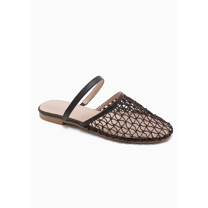 Mule plate à filet H8-1260H JOIA PARIS
