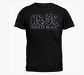 T-shirt AC/DC - Back In Black Flames
