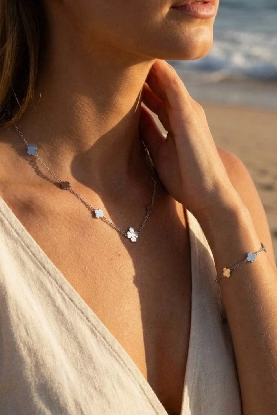 Parures de bijoux en acier inoxydable Bijoux Mystères