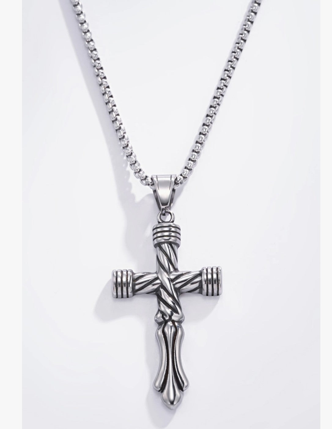Pendentif homme acier inoxydable ÉLINE L'ATELIER