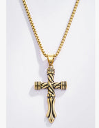Pendentif homme acier inoxydable ÉLINE L'ATELIER