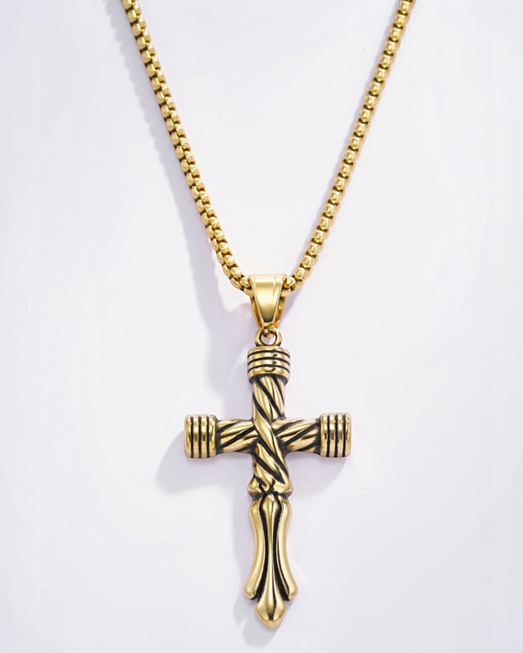 Pendentif Croix Homme - Bijoux - ÉLINE L'ATELIER