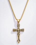 Pendentif Croix Homme - Bijoux - ÉLINE L'ATELIER
