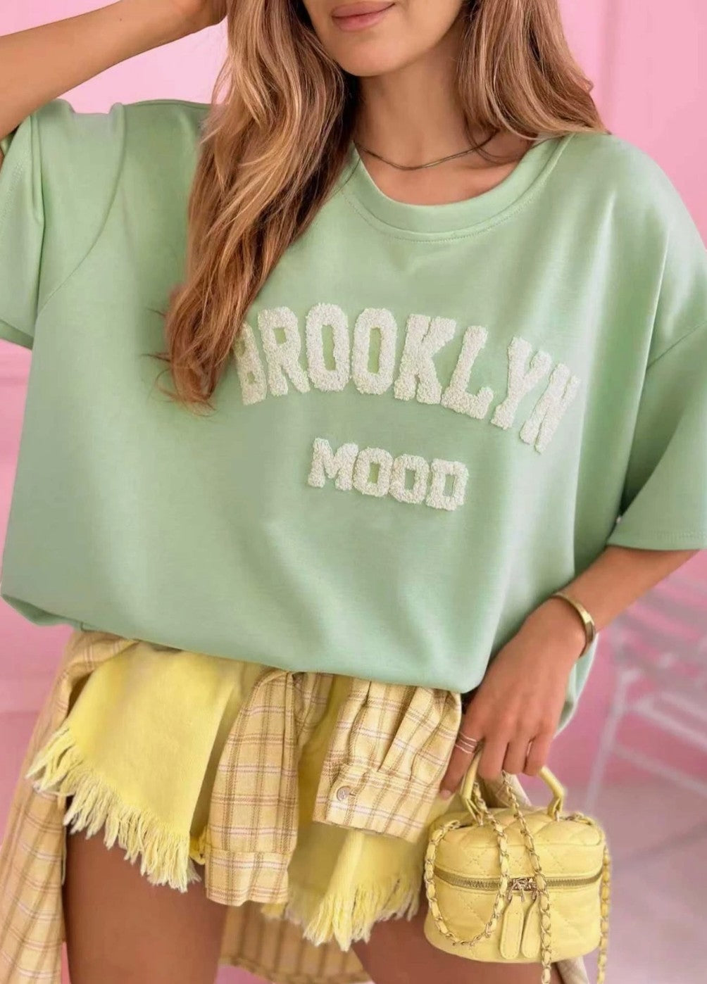 Sweat manche courte en viscose