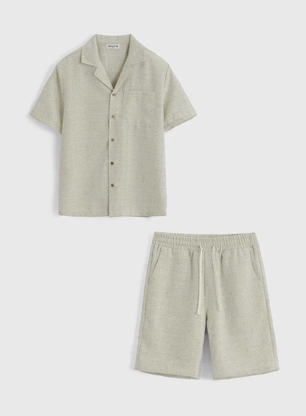 Ensemble short décontracté homme Frilivin