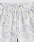 Ensemble chemise short à motif fleuri - Pantalon - Frilivin