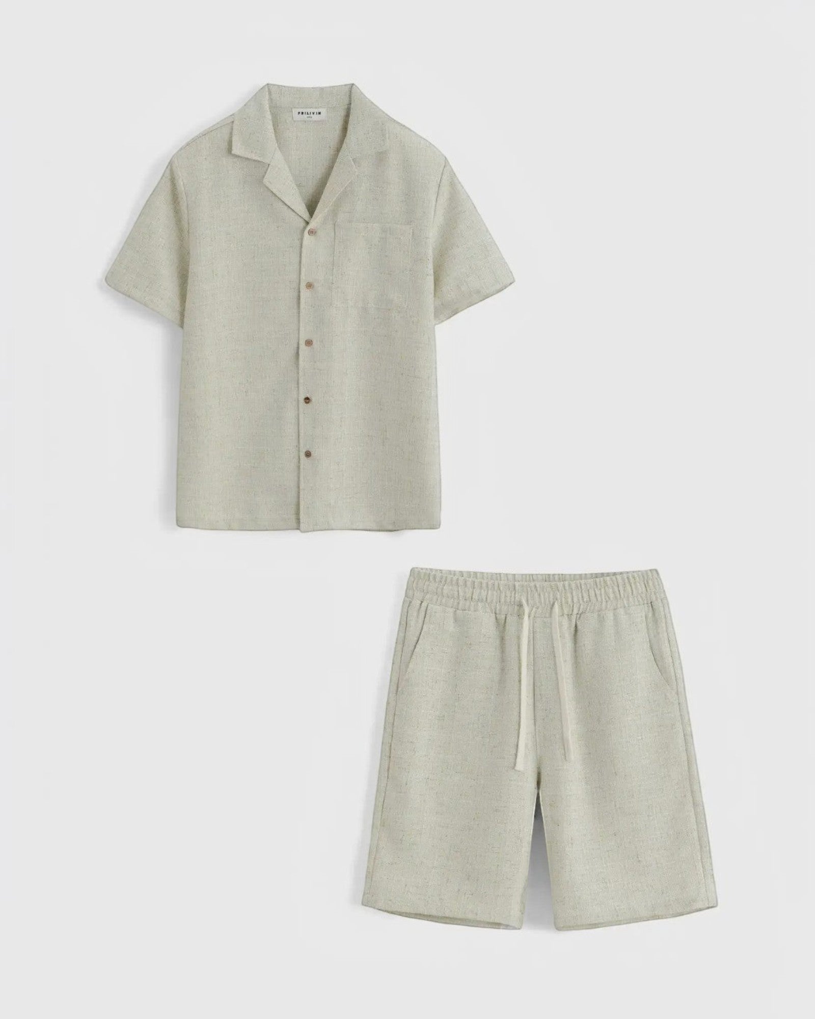 Ensemble short décontracté homme Frilivin