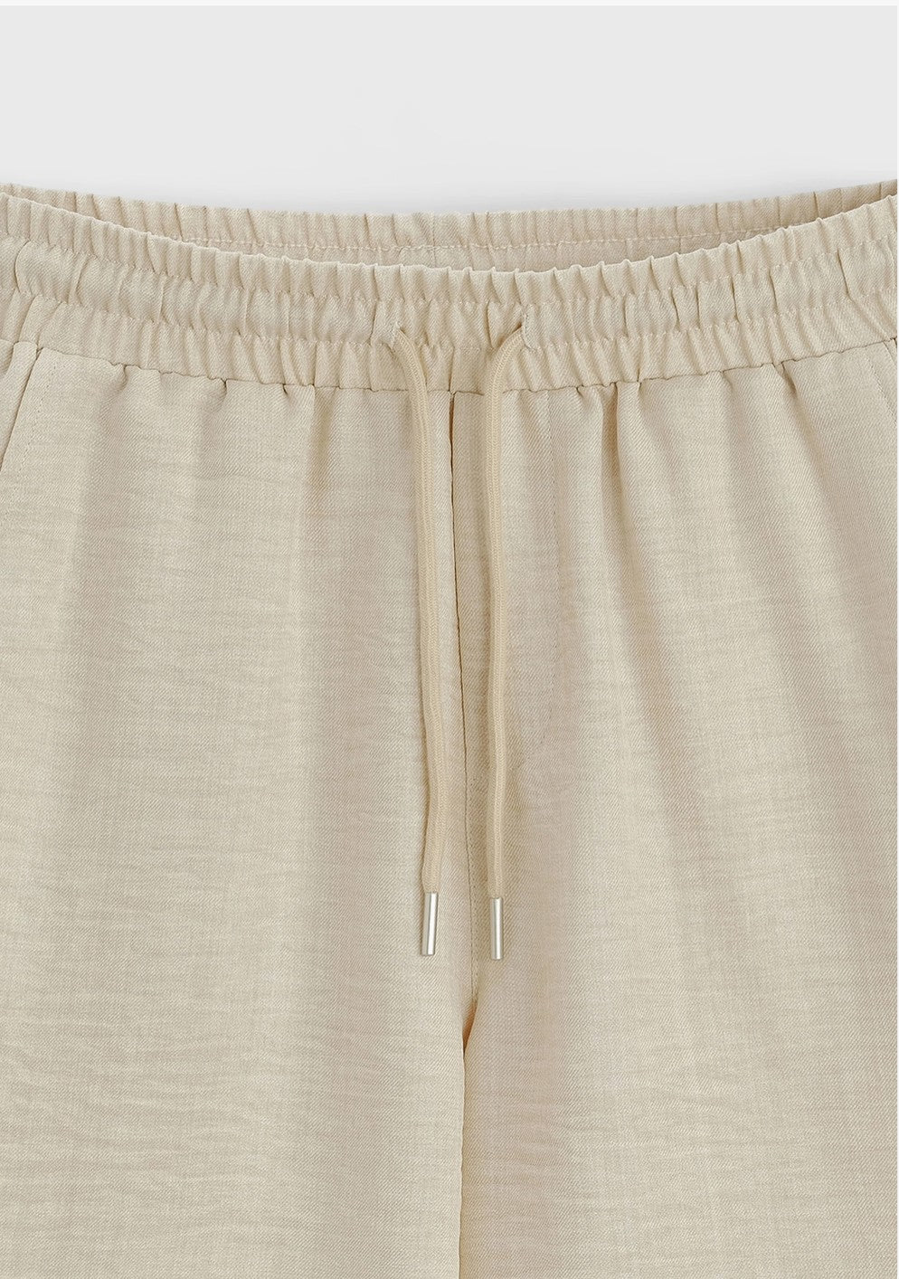 Ensemble chemise short décontracté beige marron Frilivin