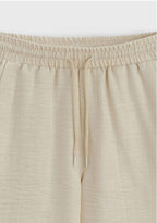 Ensemble chemise short décontracté beige marron Frilivin