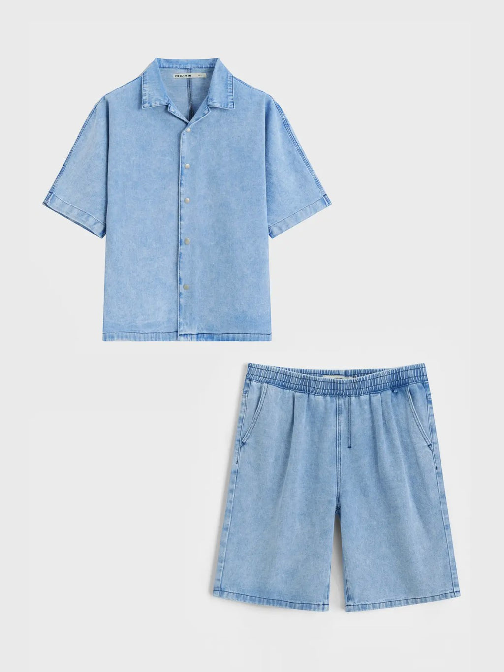 Ensemble Chemise et Short en Jean – Confort