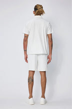 Ensemble Polo & Short Blanc FRILIVIN