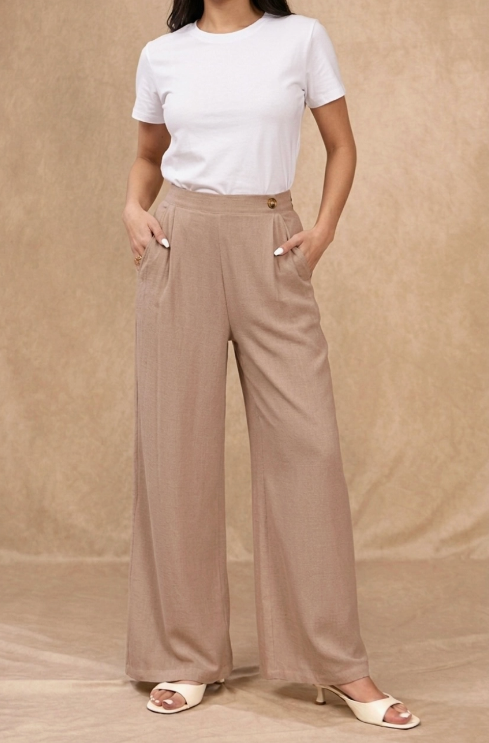 Pantalon en lin -THEODORE