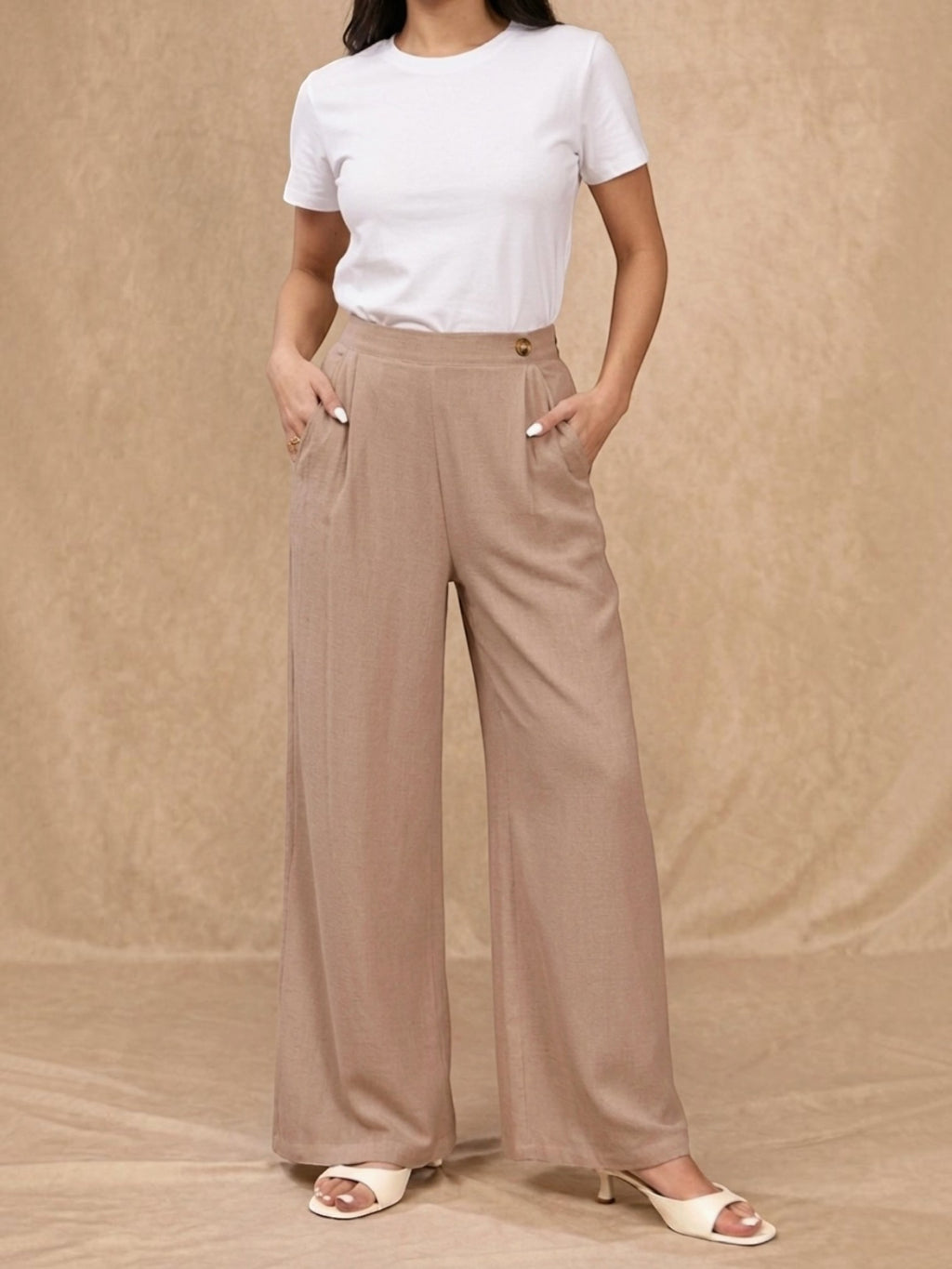Pantalon en lin -THEODORE - Pantalons - LOVIE & CO