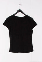 T-shirt manche courte simple coton col V