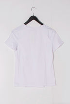 T-shirt manche courte simple coton col rond