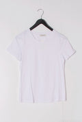 T-shirt manche courte simple coton col rond