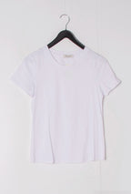 T-shirt manche courte simple coton col rond