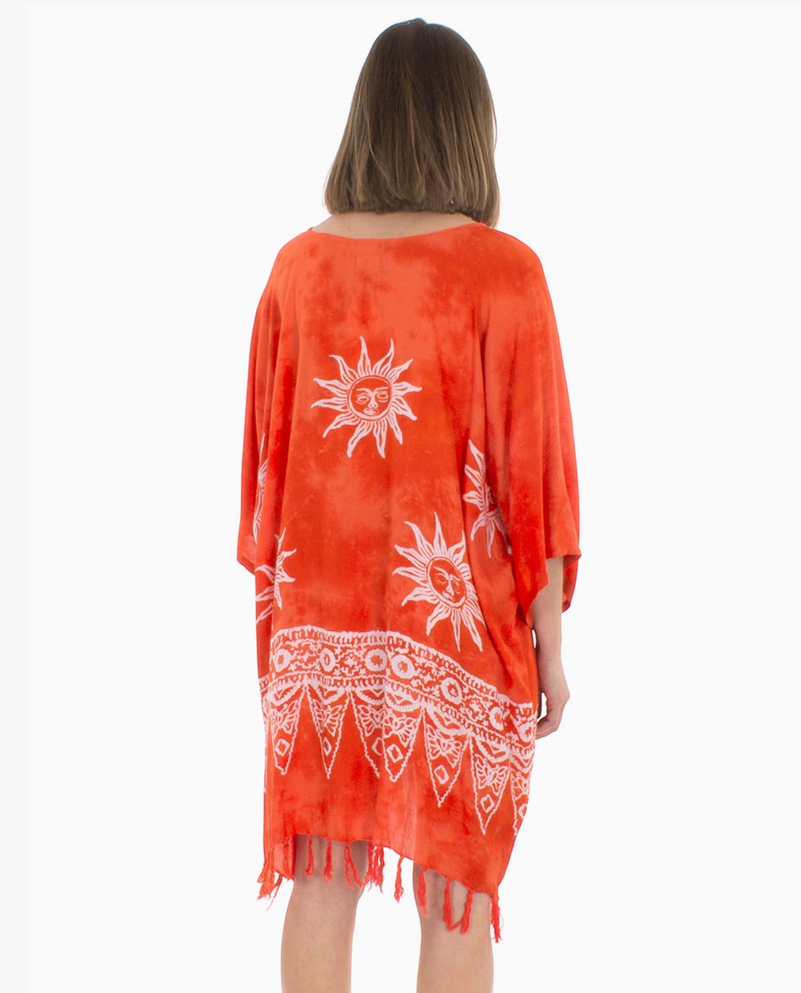 Tunique Viscose à Franges