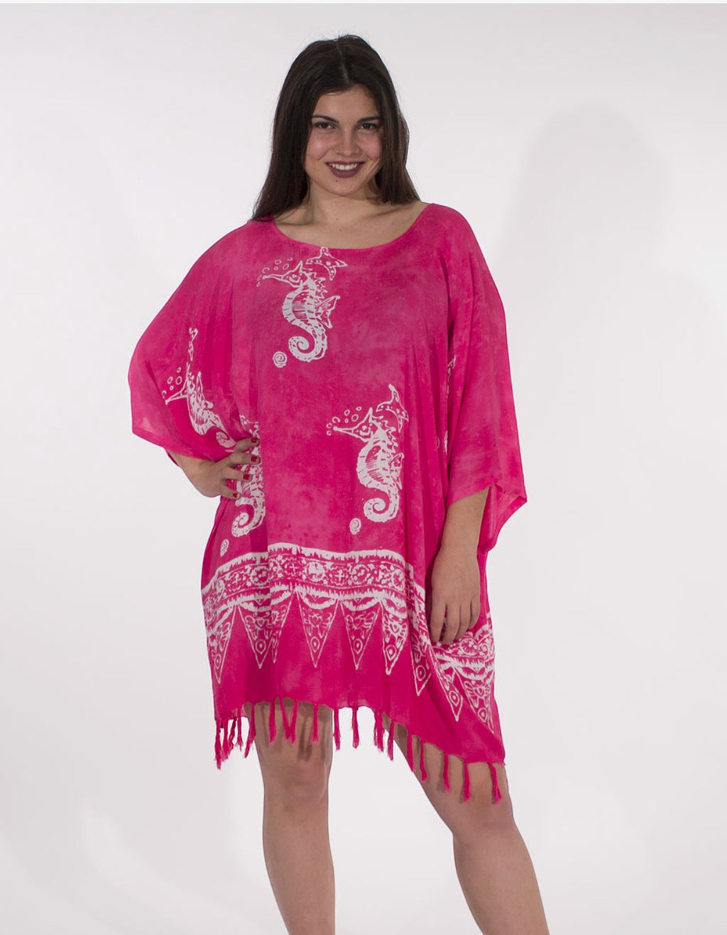 Tunique Viscose à Franges