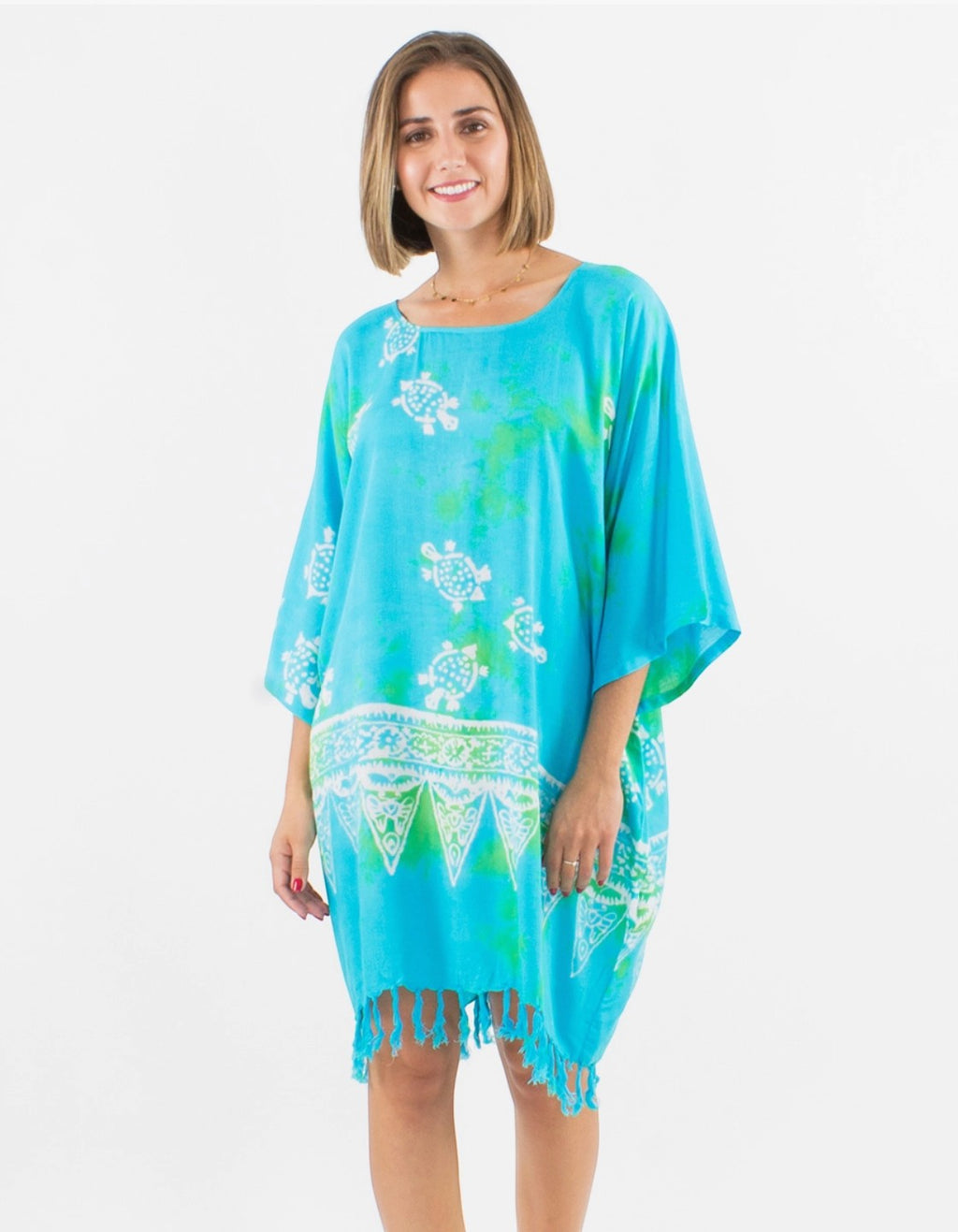 Tunique Viscose à Franges