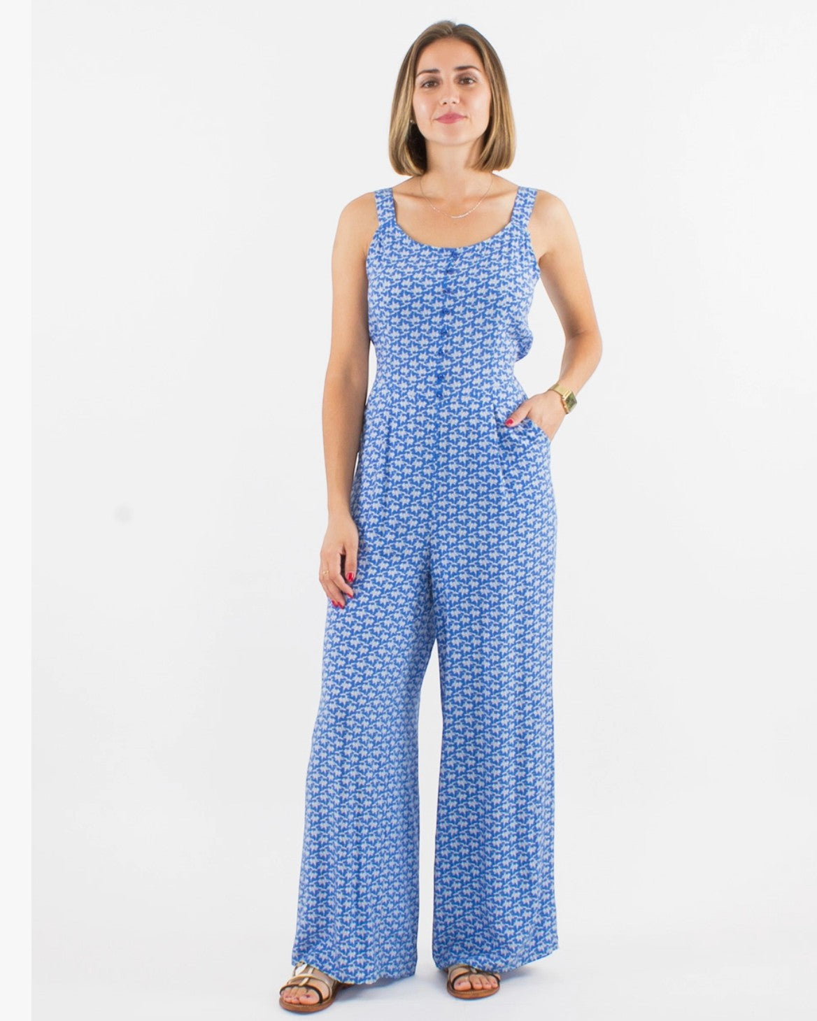 Combinaison Longue Viscose Dos Ouvert