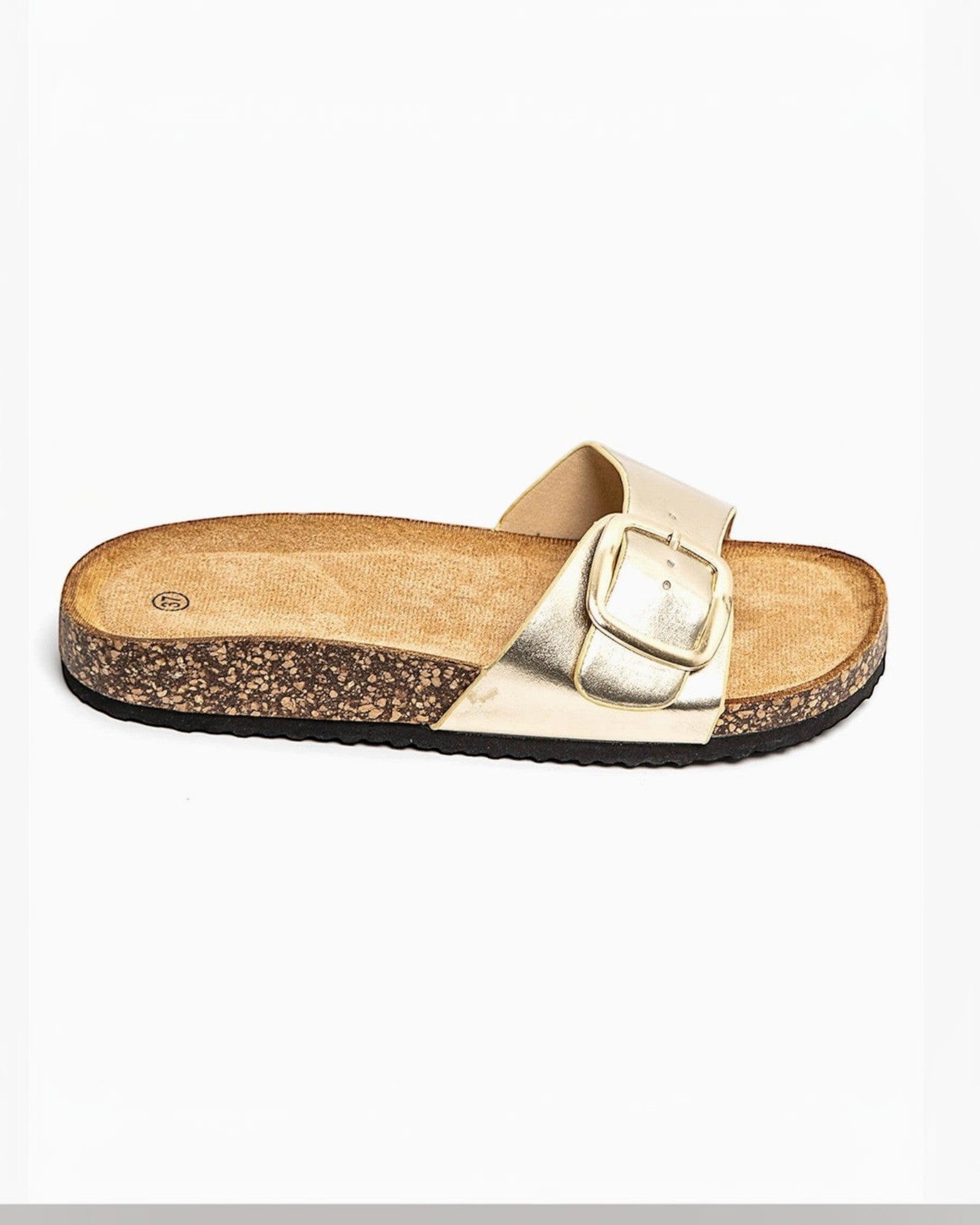 Sandales Confort à Bride Ajustable IDEALSHOES