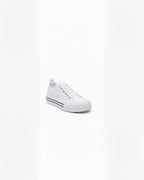 Baskets en Toile à Plateforme Rayée Graphique - Chaussures - LADY GLORY