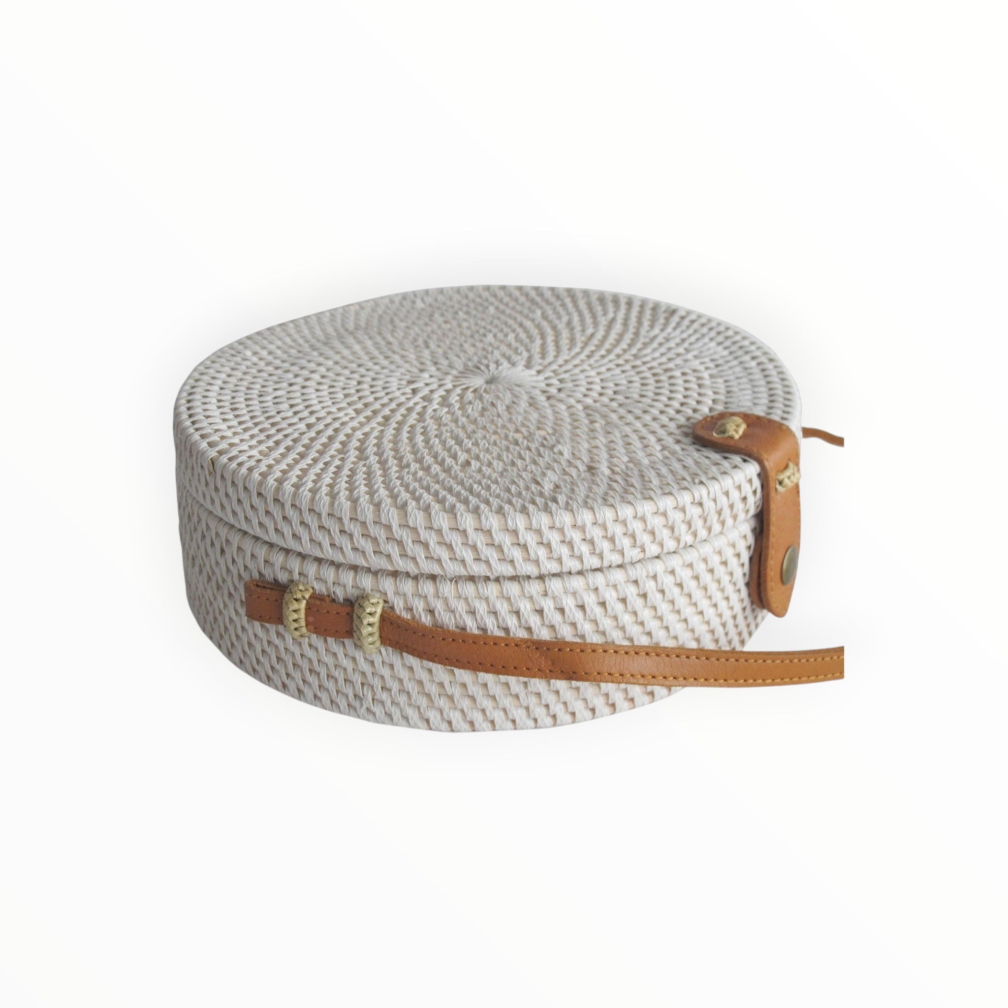 Sac Bali Rond en Rotin Artisanal Schu'zz