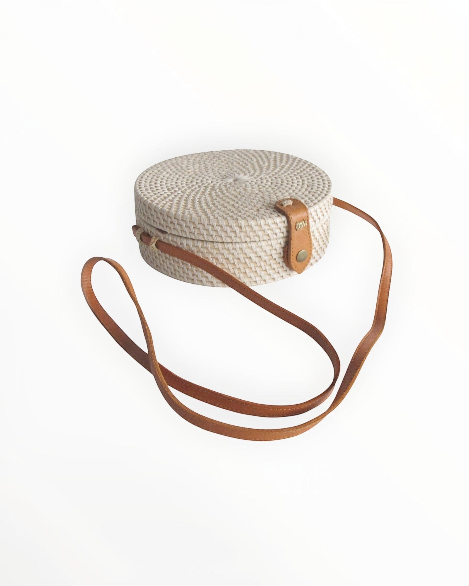 Sac Bali Rond en Rotin Artisanal Schu'zz