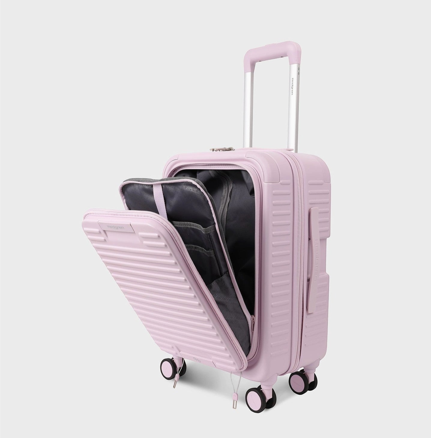 Valise Cabine Spinner 55 cm YUNO S FP Lilas HEDGREN
