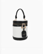 Sac seau cylindrique en cuir pour femme - Sacs - GALLANTRY