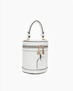 Sac seau cylindrique en cuir pour femme - Sacs - GALLANTRY
