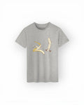 T-shirt Gris Chiné Homme Streaker WOOOP - T-shirts - WOOOP