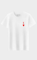 T-shirt Blanc Homme King WOOOP