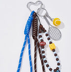 Grigri Sac & Porte-clé Tennis ÉLINE L'ATELIER