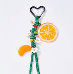 Grigri Sac & Porte-clé Agrumes ÉLINE L'ATELIER