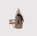 Sac Baguette Bandoulière & Poignet Fermoir Tourniquet BESTINI