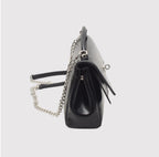 Sac Baguette Bandoulière & Poignet Fermoir Tourniquet BESTINI