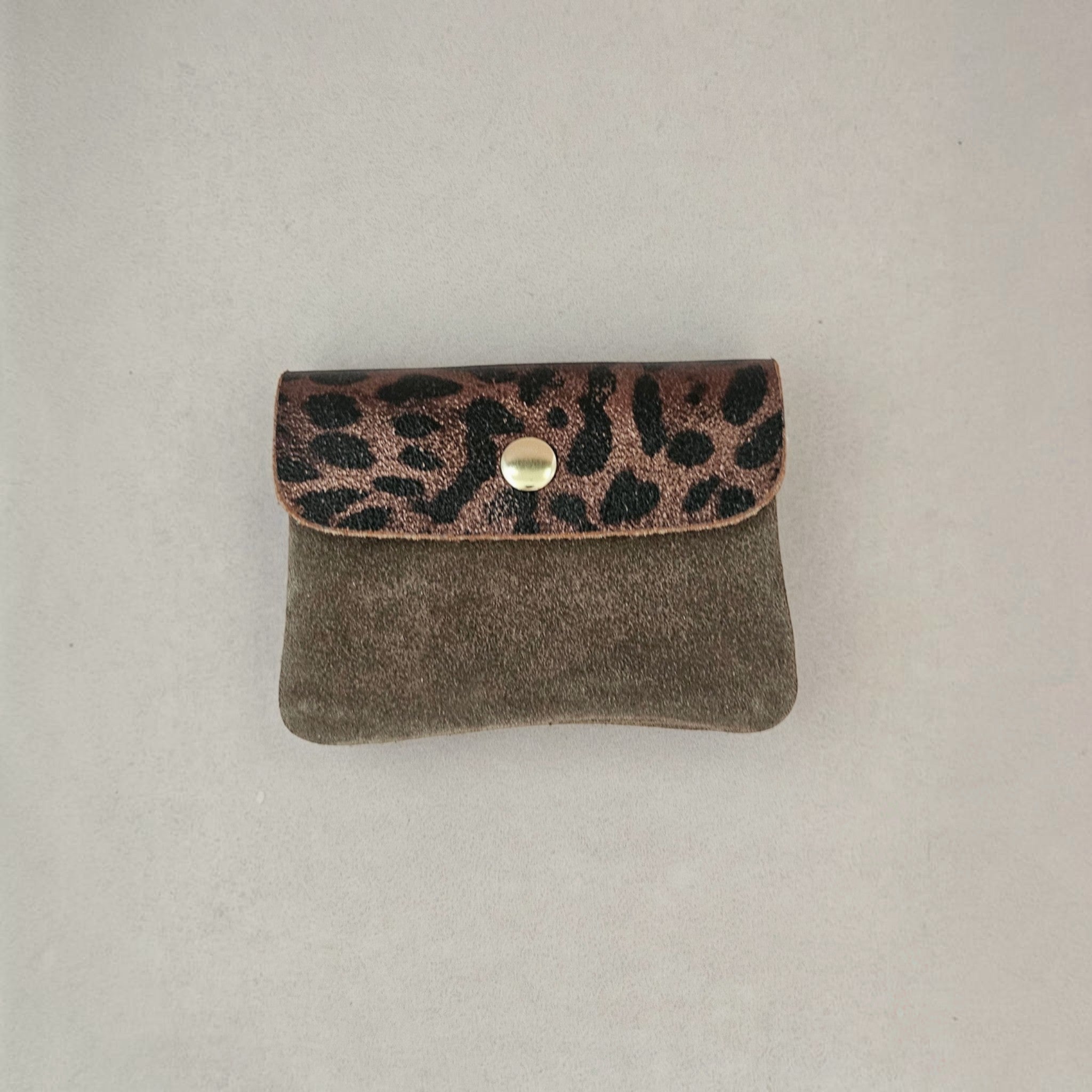 Porte-monnaie cuir léopard Kangoobis — ROYAL MARAIS