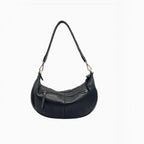 Sac Hobo Demi-Lune Cuir Véritable SUIE VALENTINI - Sacs - SUIE VALENTINI
