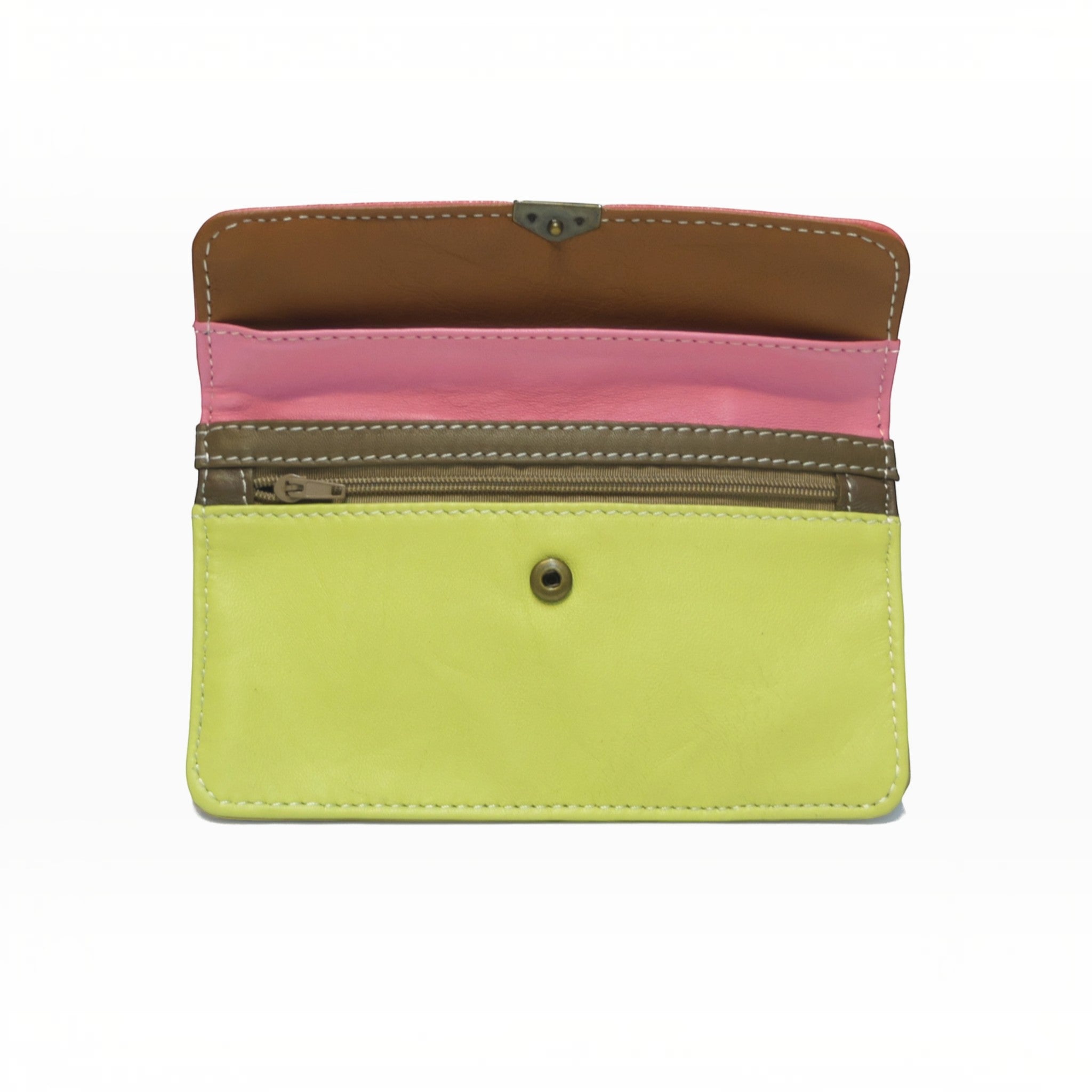 Porte-monnaie multi poches cuir ROYAL MARAIS