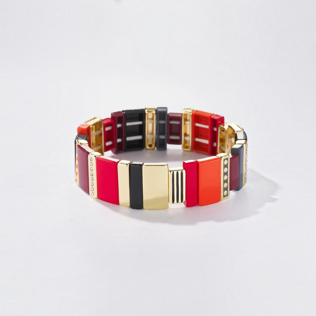 Bracelet Coloré Asymétrique BYREN | ÉLINE L'ATELIER - Bijoux - BYREN | ÉLINE L'ATELIER