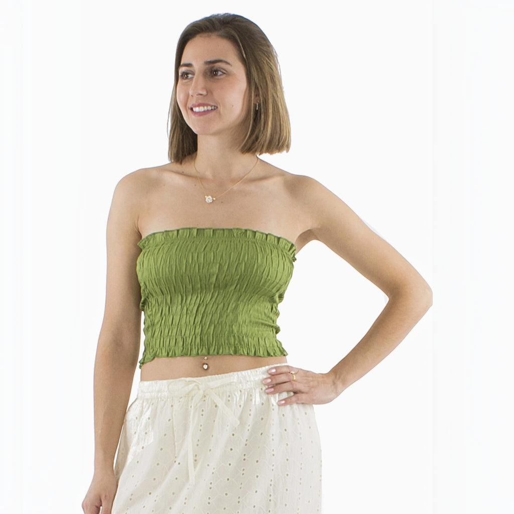 Top bustier bohème COLINE
